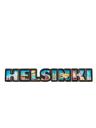Matkamuistot : Magneetit - Kirjainmagneetti Helsinki