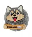 Matkamuistot : Magneetit - Pompom Magneetti Husky 